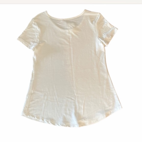 NWT Gypsy Sky shortsleeved wine lover white & red graphic T-shirt size small - Picture 4 of 8